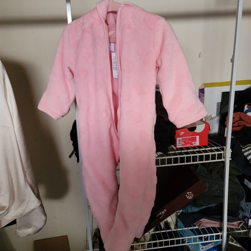 Fluffy warm onesie